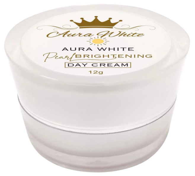 Aura white Pearl brightening day cream 12g