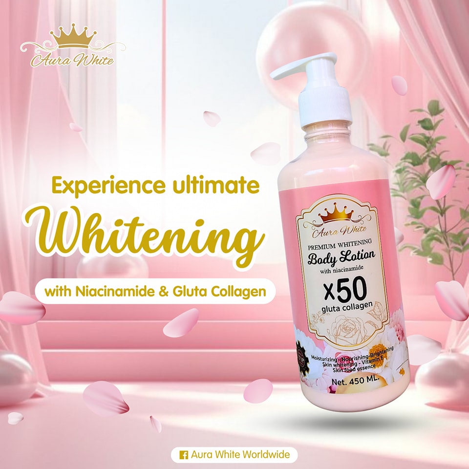 Aura white premium lotion