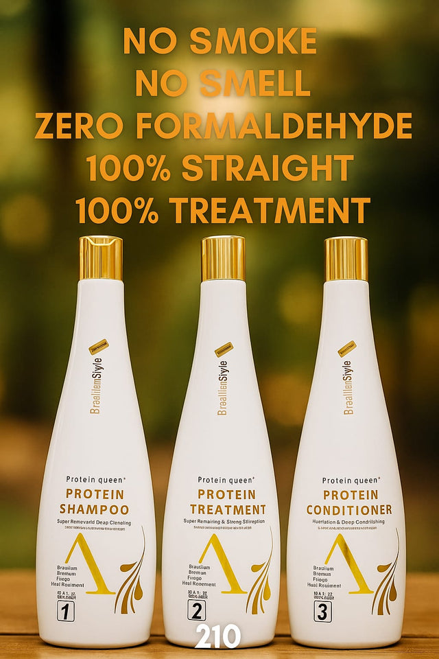 Protein hair treatment